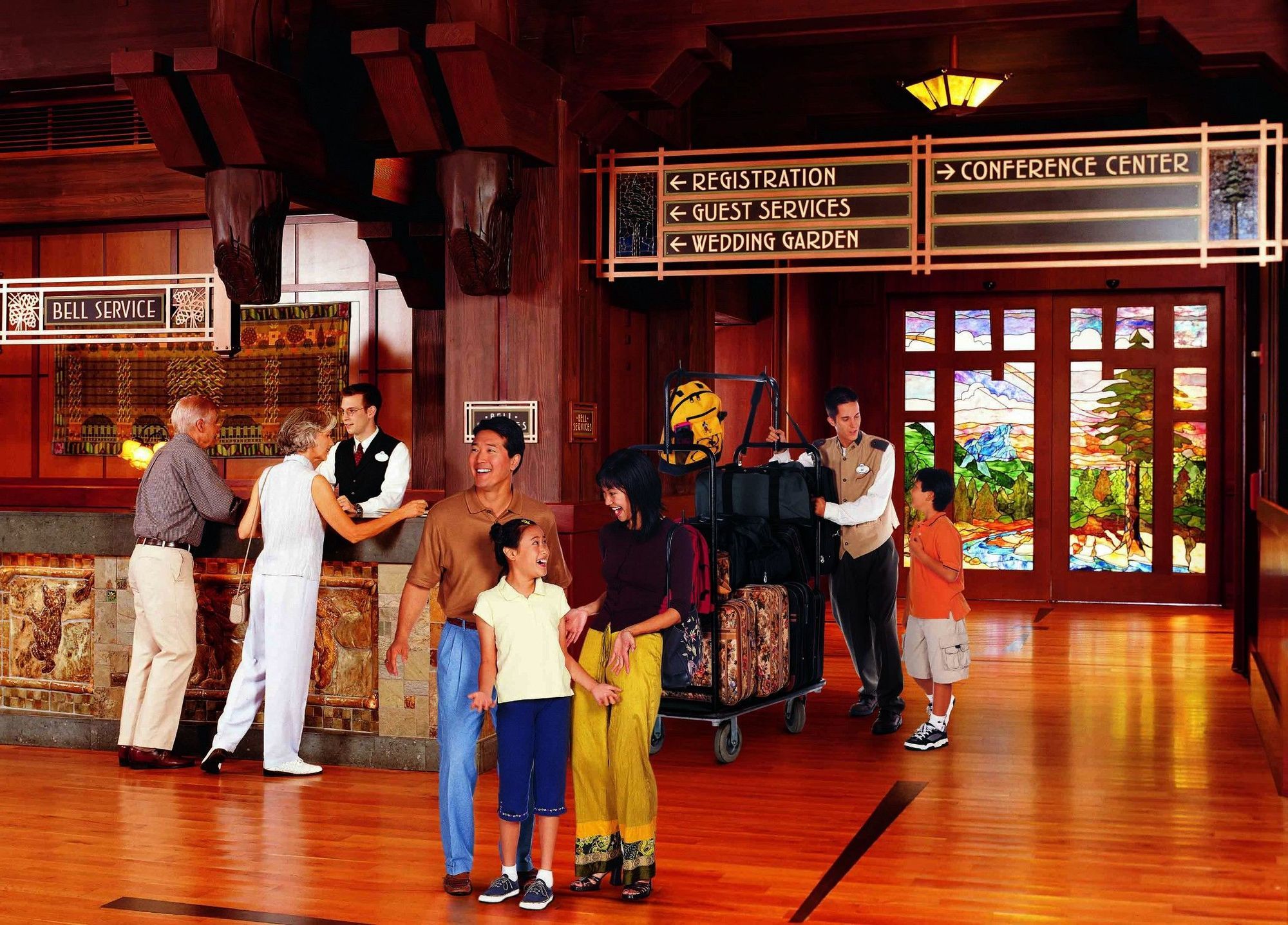 Disney'S Grand Californian Anaheim Exterior foto
