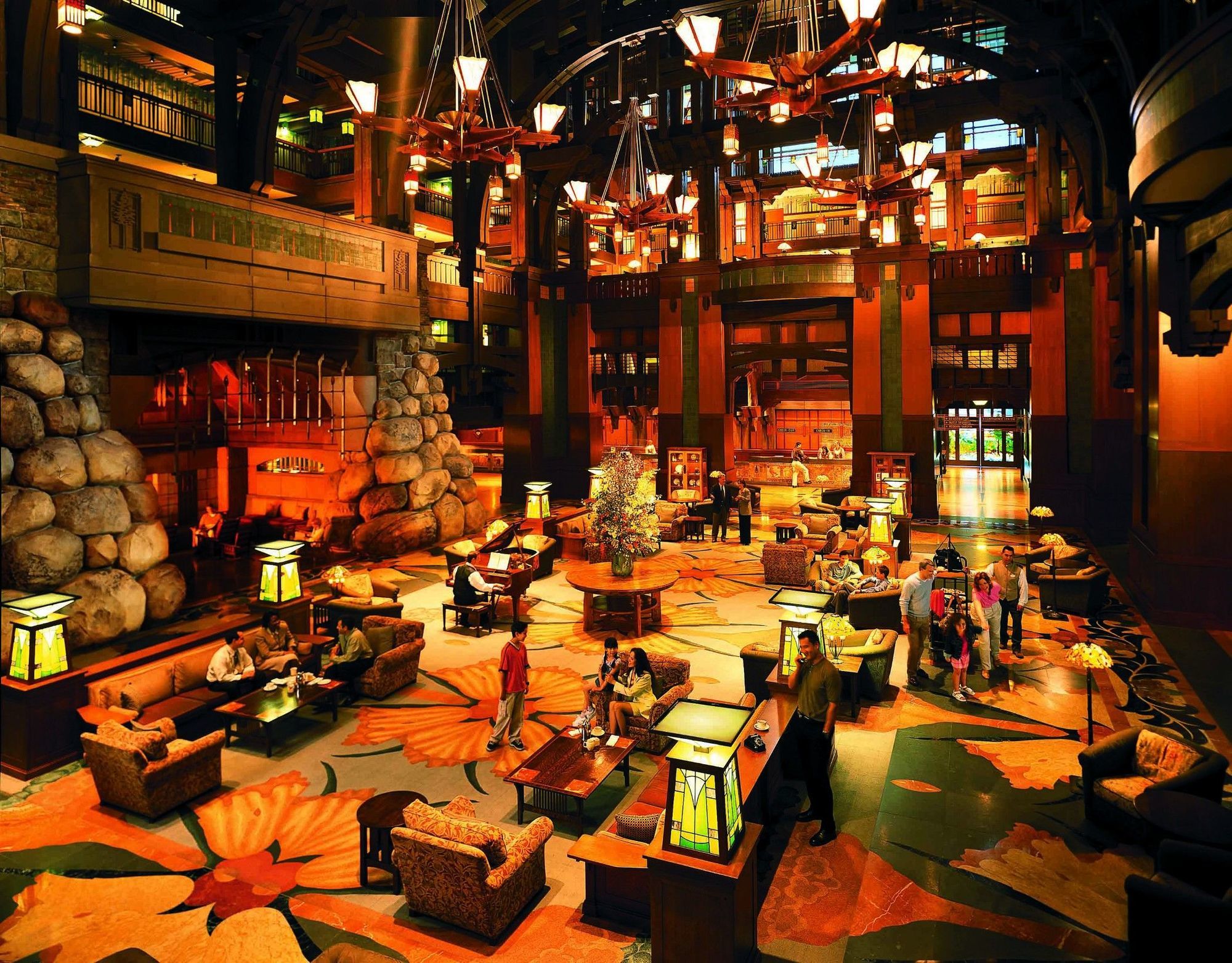 Disney'S Grand Californian Anaheim Interior foto